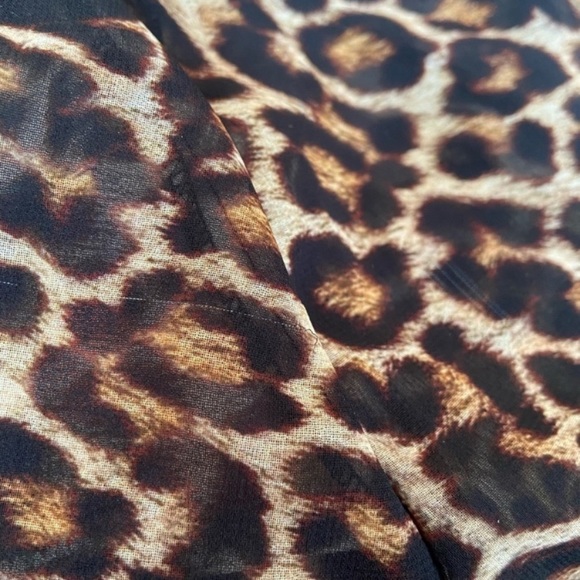 NWT Spring Summer Zara animal print dress size S - Picture 15 of 16